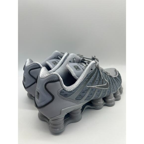 Nike Shox TL Men's Size 8 Wolf Grey Iron Grey Running Shoes AV3595-015 - Picture 15 of 16